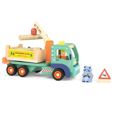 Camion-grue forestier Avenue du Moulin - Véhicules de jeu by Moulin Roty