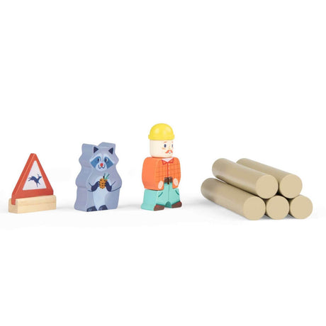 Camion-grue forestier Avenue du Moulin - Véhicules de jeu by Moulin Roty