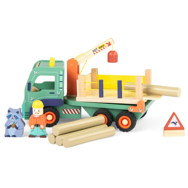 Camion-grue forestier Avenue du Moulin - Véhicules de jeu by Moulin Roty