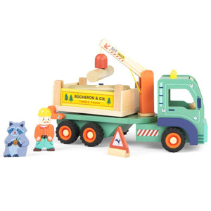 Camion-grue forestier Avenue du Moulin - Véhicules de jeu by Moulin Roty