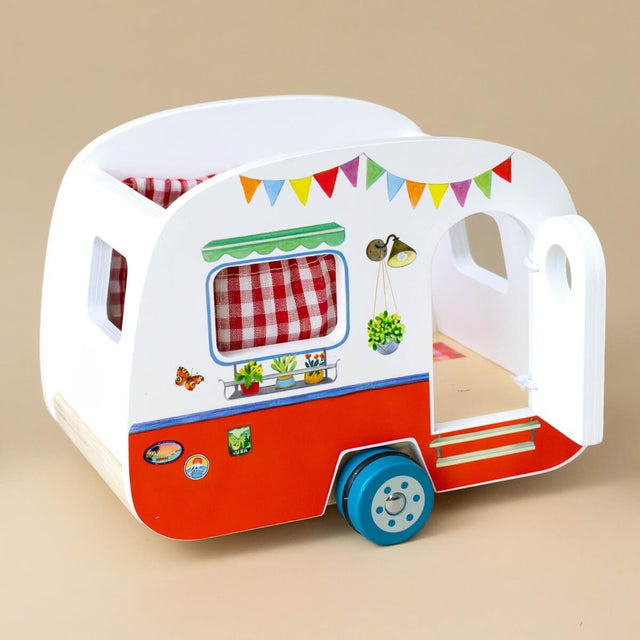 Caravane meublée La Grande Famille - Ensembles de jeu by Moulin Roty
