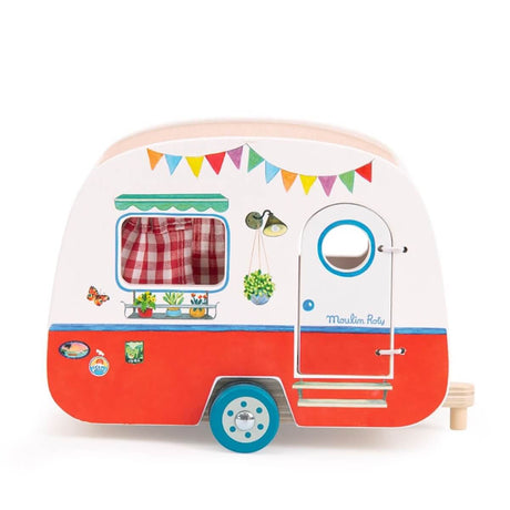 Caravane meublée La Grande Famille - Ensembles de jeu by Moulin Roty