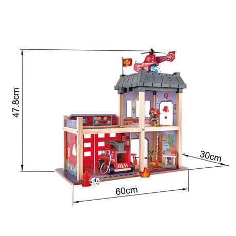 Caserne de pompiers de la ville-Hape-Comme des Pirates