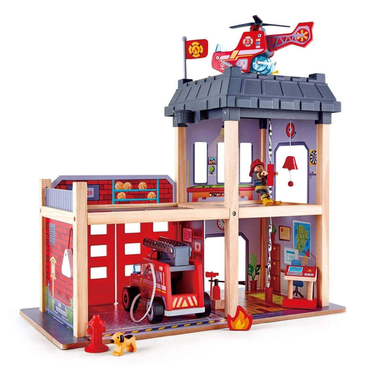 Caserne de pompiers de la ville-Ensembles de jeu-Hape-Comme des Pirates