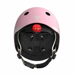 Casque ajustable Rose (45–51 cm) - Jeux d'extérieur by Scoot & Ride