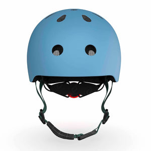 Casque Bleu Acier (45–51 cm) - Jeux d'extérieur by Scoot & Ride