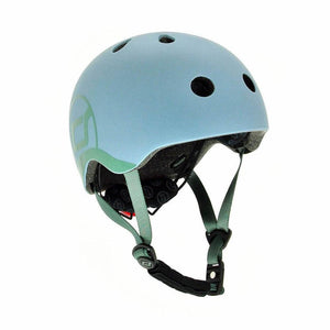 Casque Bleu Acier-Scoot & Ride-Comme des Pirates