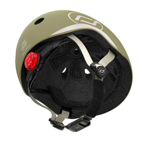 Casque Olive (45–51 cm) - Jeux d'extérieur by Scoot & Ride