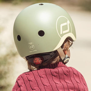 Casque Olive (45–51 cm) - Jeux d'extérieur by Scoot & Ride