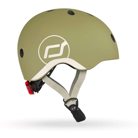 Casque Olive (45–51 cm) - Jeux d'extérieur by Scoot & Ride