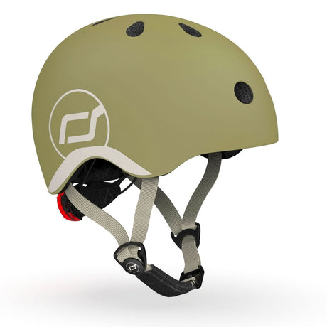 Casque Olive (45–51 cm) - Jeux d'extérieur by Scoot & Ride