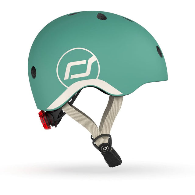 Casque Vert Forêt (45–51 cm) - Jeux d'extérieur by Scoot & Ride