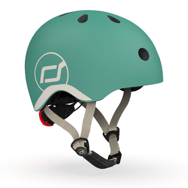 Casque Vert Forêt (45–51 cm) - Jeux d'extérieur by Scoot & Ride
