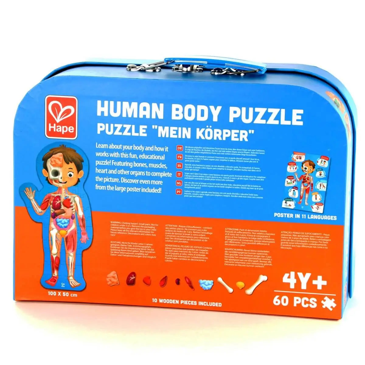 Casse-tête du corps humain (60 pcs) - Casse-têtes by Hape