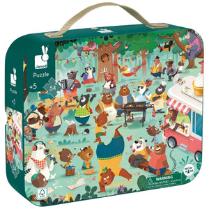 Casse-tête - Fête des Ours (54 pcs) - Casse-têtes by Janod