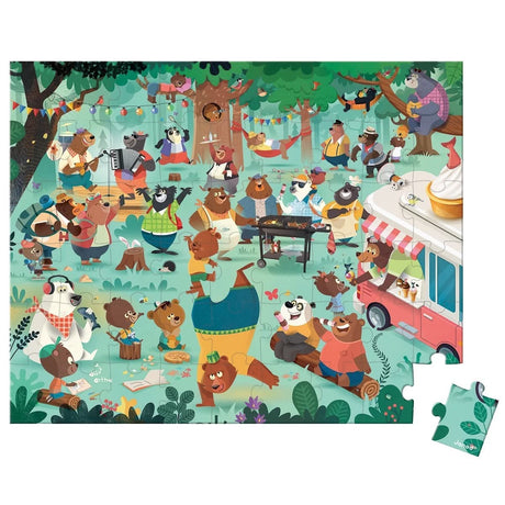 Casse-tête - Fête des Ours (54 pcs) - Casse-têtes by Janod
