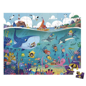 Casse-tête - Fond marin (100 pcs) - Casse-têtes by Janod
