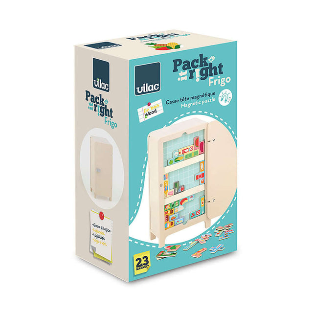 Casse-tête Frigo magnétique Pack it Right - Jeux magnétiques by Vilac