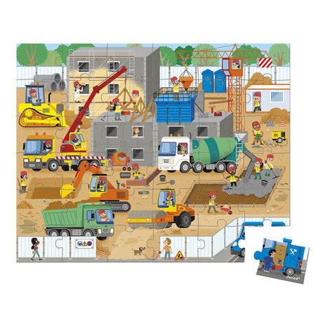 Puzzle Réserve animalière 54 pcs - Janod - Puzzles de 4 à 8 ans