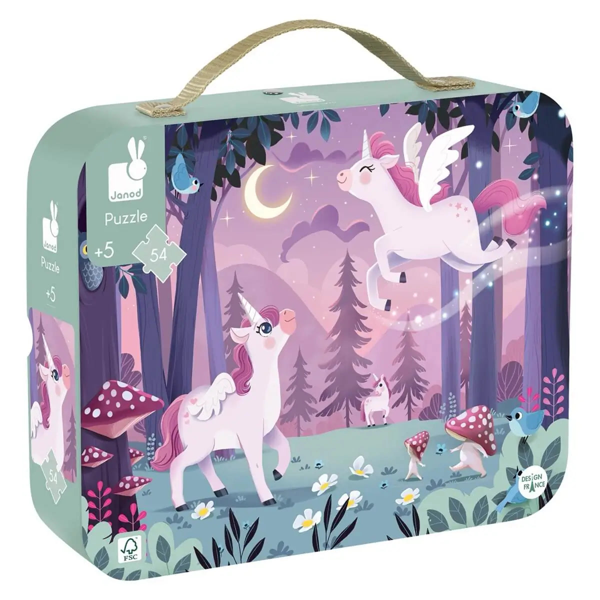 Casse-tête - Licornes (54 pcs) - Casse-têtes by Janod