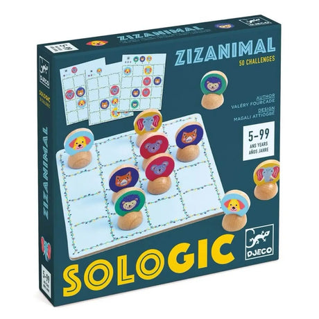 Casse-tête Sologic - Zizanimal - Jeux de logique by Djeco