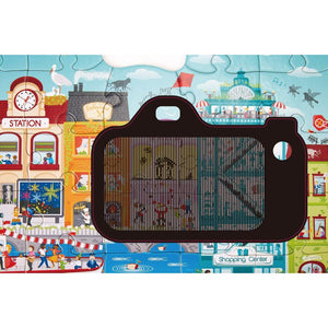 Casse tête - Ville animée (49 mcx)-Hape-Comme des Pirates