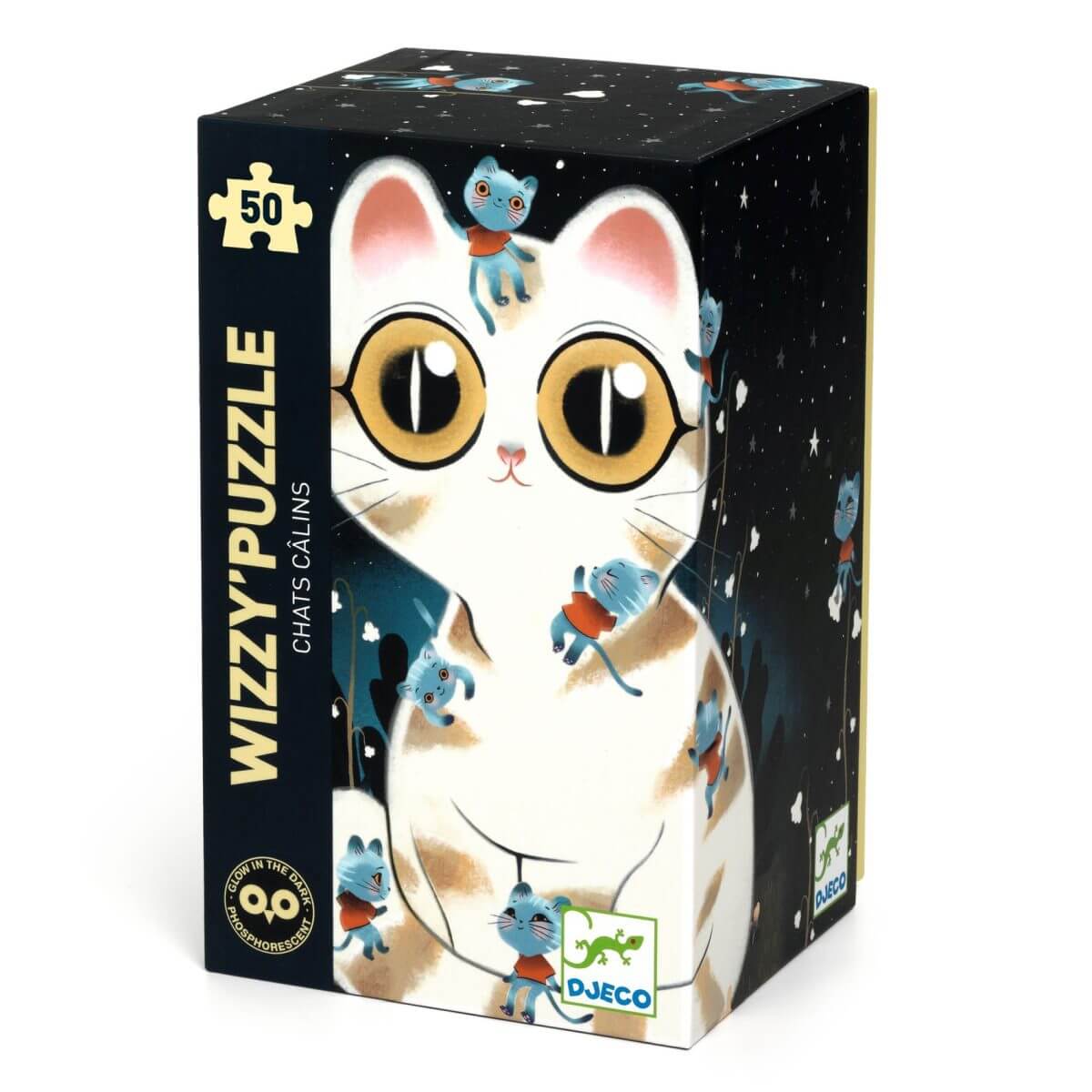 Casse-tête Wizzy - Chats câlins (50 pcs)-Djeco-Comme des Pirates