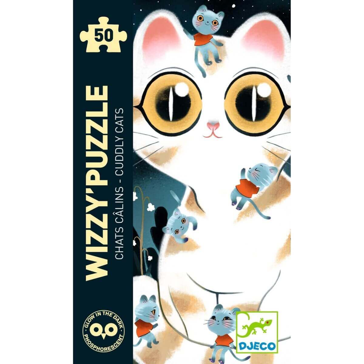 Casse-tête Wizzy - Chats câlins (50 pcs) - Casse-têtes by Djeco