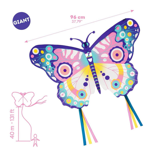 Cerf-volant géant Maxi Butterfly - Jeux d'extérieur by Djeco