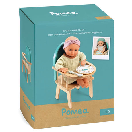 Chaise haute à barreaux pour poupée Pomea - Accessoires poupée by Djeco