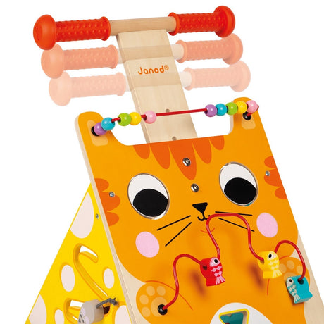 Chariot de marche multi-activités Chat - Trotteurs by Janod
