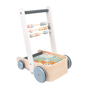 Chariot de marche Sweet Cocoon + blocs alphabet-Trotteurs-Janod-Comme des Pirates