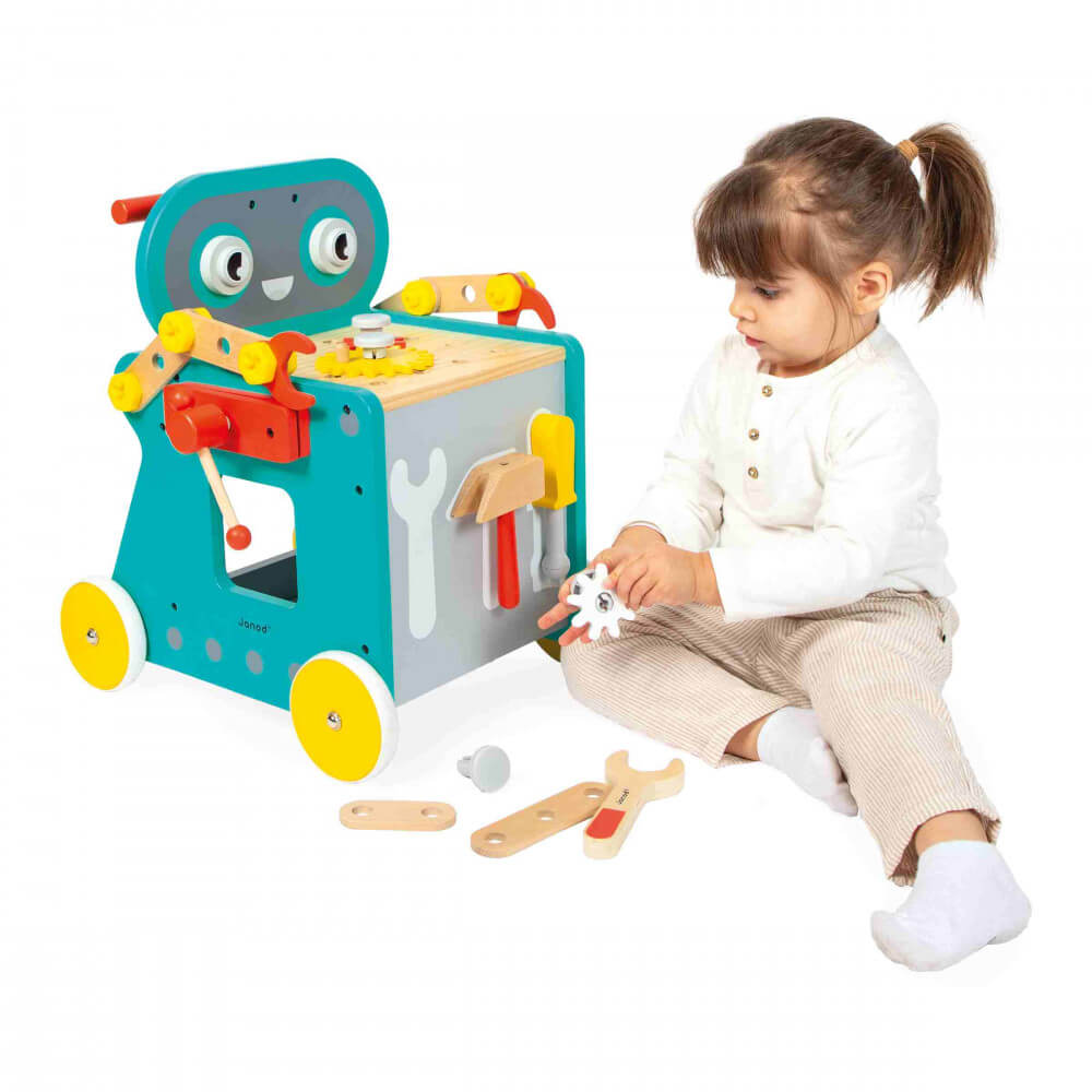 Chariot Robot Brico'Kids (38 pcs) - Jouets d'imitation by Janod