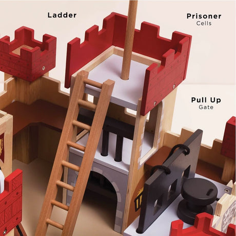 Château en bois Cœur de Lion - Ensembles de jeu by Le Toy Van