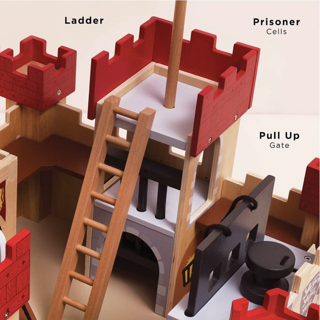 Château en bois Cœur de Lion - Ensembles de jeu by Le Toy Van