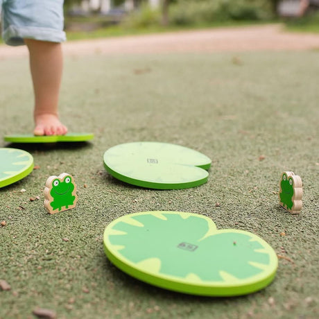 Chemin des nénuphars branlants - Jeux d'adresse by BS Toys