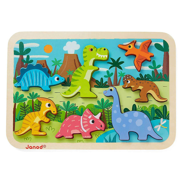 Chunky Puzzle - Dinosaures-Janod-Comme des Pirates