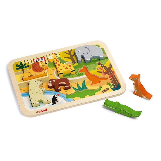 Chunky Puzzle - Zoo-Janod-Comme des Pirates