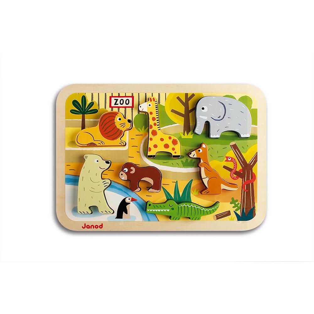 Chunky Puzzle - Zoo-Janod-Comme des Pirates