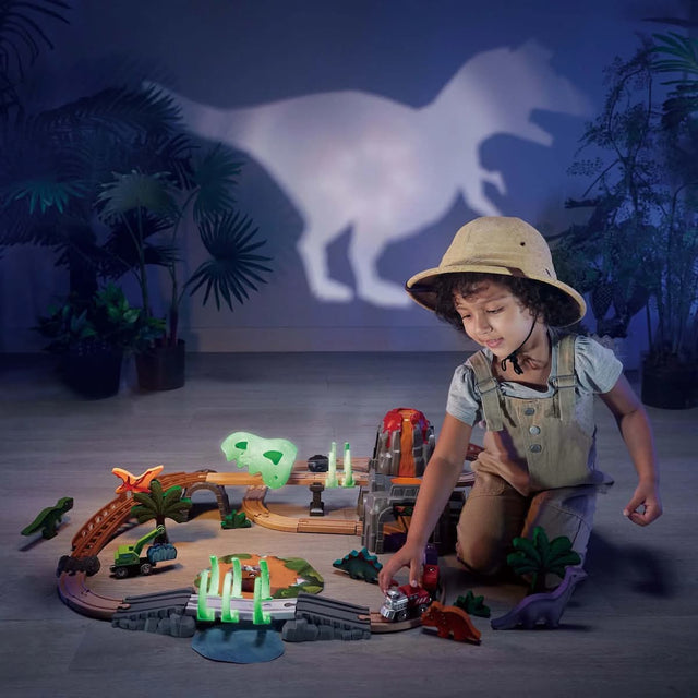 Dinosaur Railway Adventure Set (61 pcs)