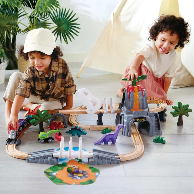 Dinosaur Railway Adventure Set (61 pcs)