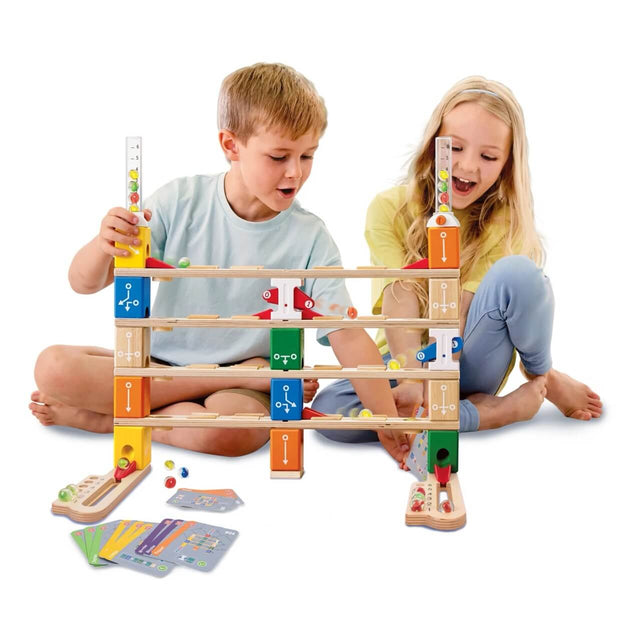 Circuit de billes Quadrilla: Basic Coding Set - Jeux de construction by Hape
