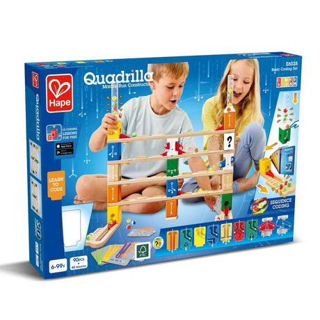 Circuit de billes Quadrilla: Basic Coding Set - Jeux de construction by Hape