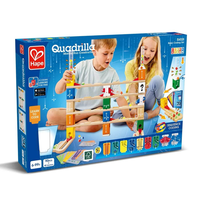 Circuit de billes Quadrilla: Basic Coding Set - Jeux de construction by Hape