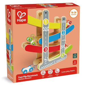 Circuit de course en bois Fast Flip - Ensembles de jeu by Hape