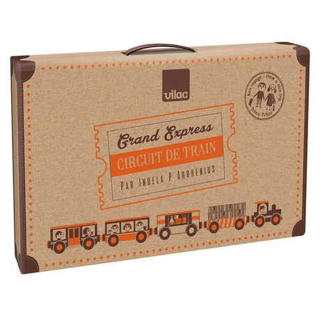 Circuit de train Grand Express (40 pcs) - Ensembles de jeu by Vilac