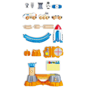 Circuit ferroviaire Mission Mars (34 pcs) - Ensembles de jeu by Hape