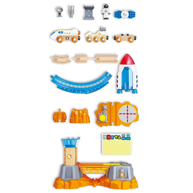 Circuit ferroviaire Mission Mars (34 pcs) - Ensembles de jeu by Hape