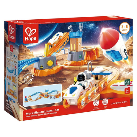 Circuit ferroviaire Mission Mars (34 pcs) - Ensembles de jeu by Hape