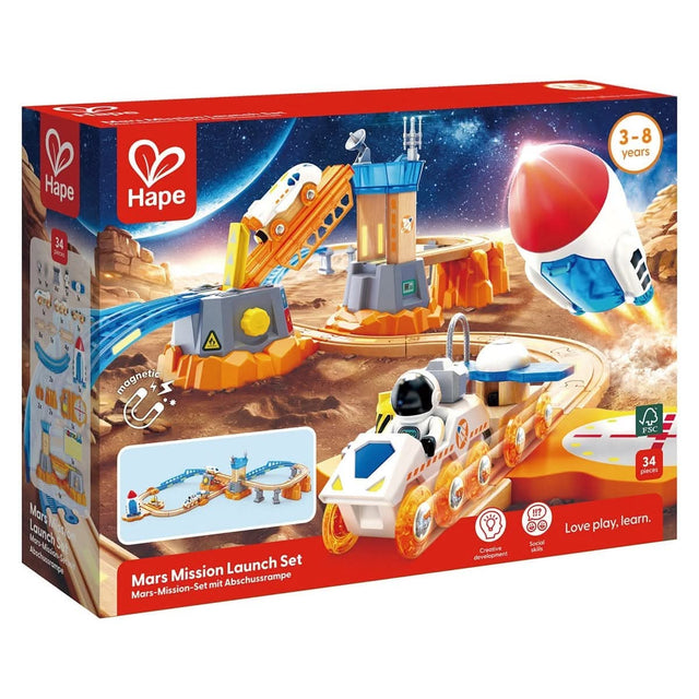Circuit ferroviaire Mission Mars (34 pcs) - Ensembles de jeu by Hape